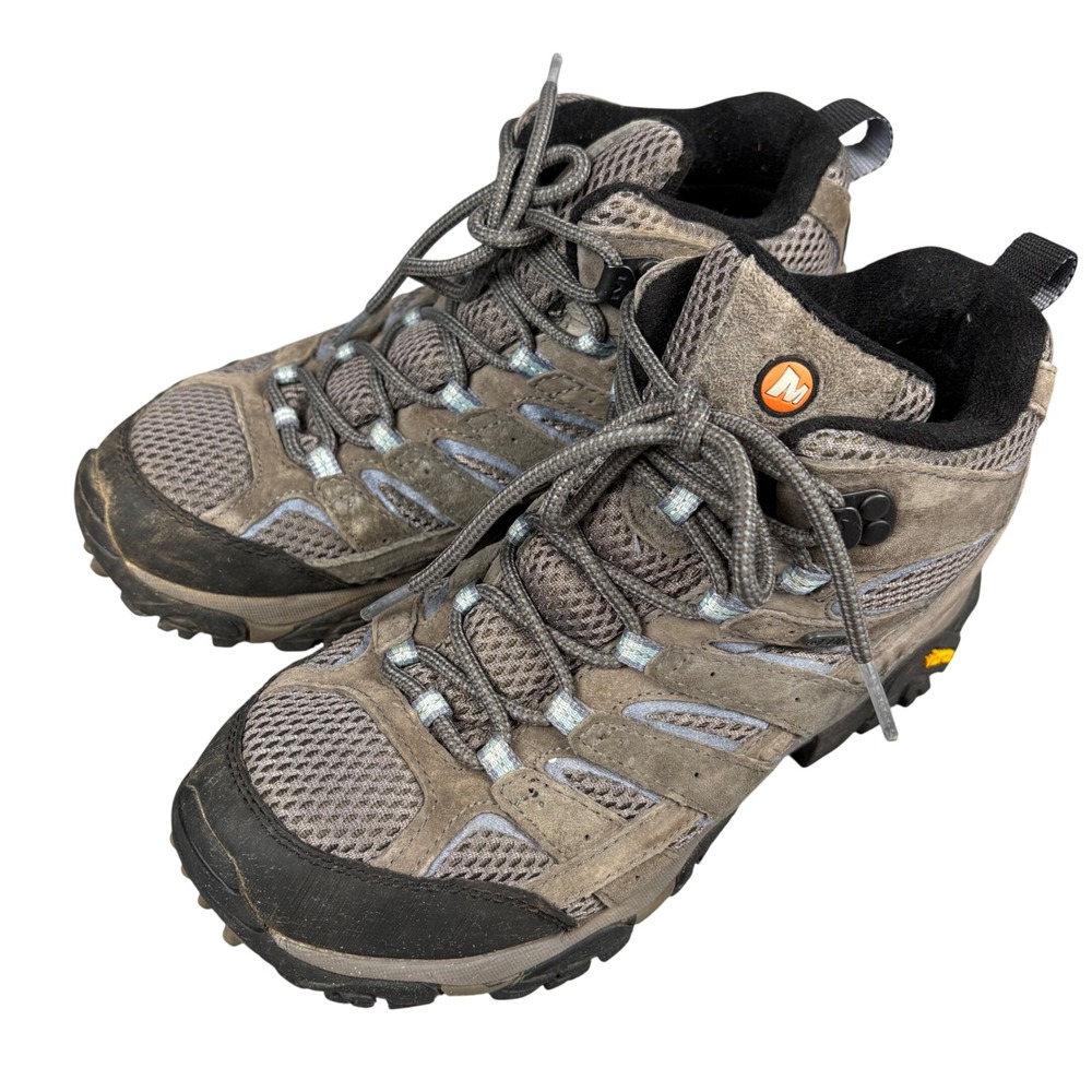 Merrell Moab 2 Women's 8 Granite Gray Hiking Boots Outdoors Gorpcore Granola